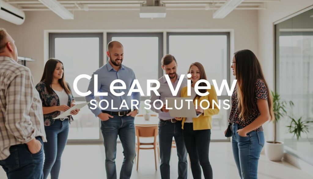 Image of Clear View Solar Solutions team