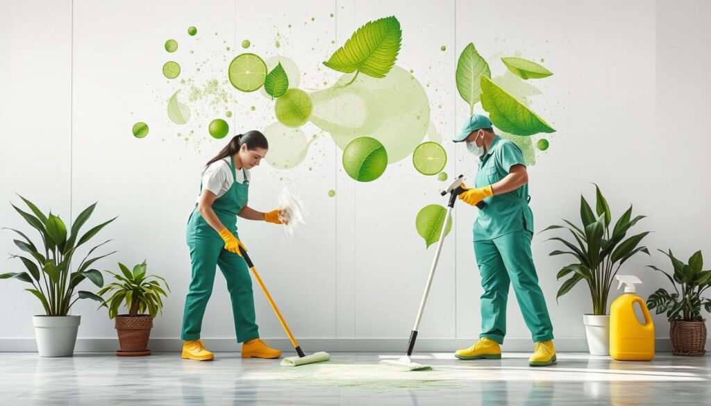 Image of Eco-Friendly Panel Cleaners using green cleaning methods