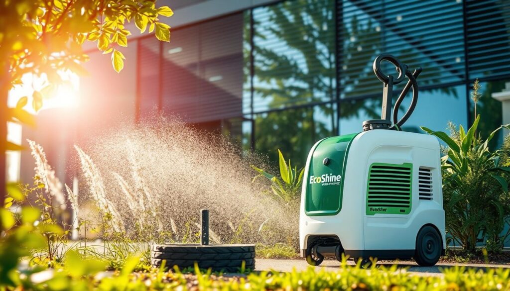 Image of EcoShine Panel Maintenance's eco-friendly cleaning equipment