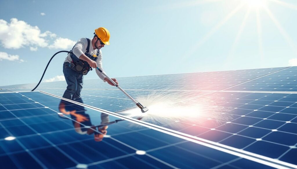 Image of Energy Concepts solar panel cleaning service