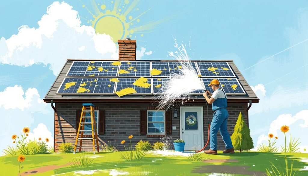 Image of Garden State Solar Cleaners using eco-friendly cleaning methods