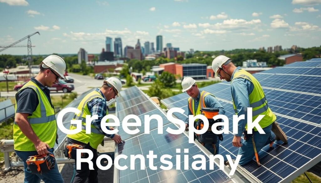 Image of GreenSpark Solar Maintenance Services team in Rochester, NY