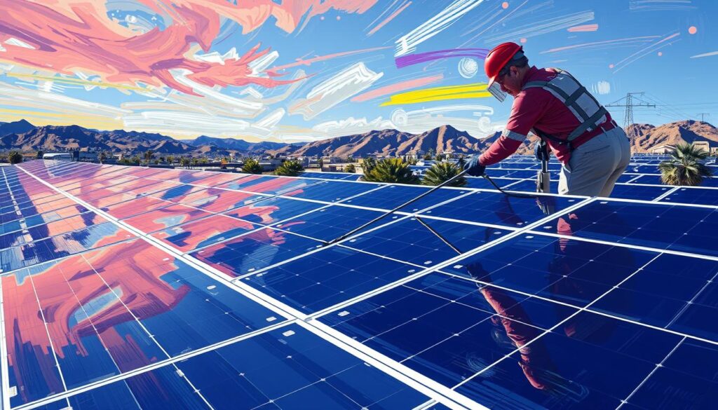 ReinmanPro solar panel cleaning services in Boulder City, NV