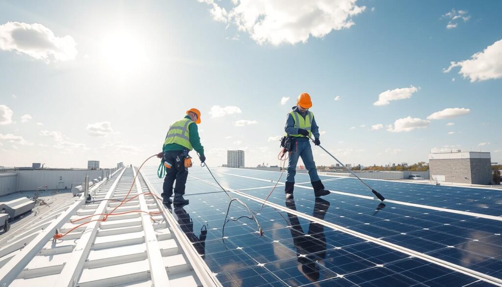 Sunshine Solar Cleaners solar panel cleaning in Detroit
