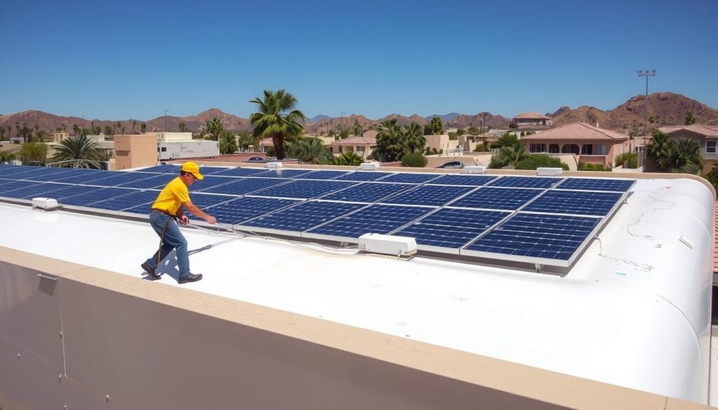 White Tank Solar Panel Cleaning services in Peoria, AZ