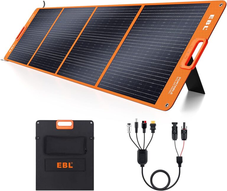 EBL 200W Portable Solar Panel Review