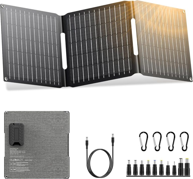 Portable Solar Panel Charger 30W Review