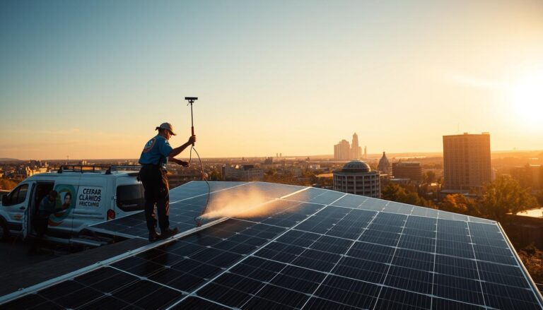 solar panel cleaning cedar rapids ia