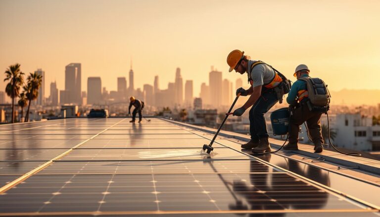 solar panel cleaning los angeles ca