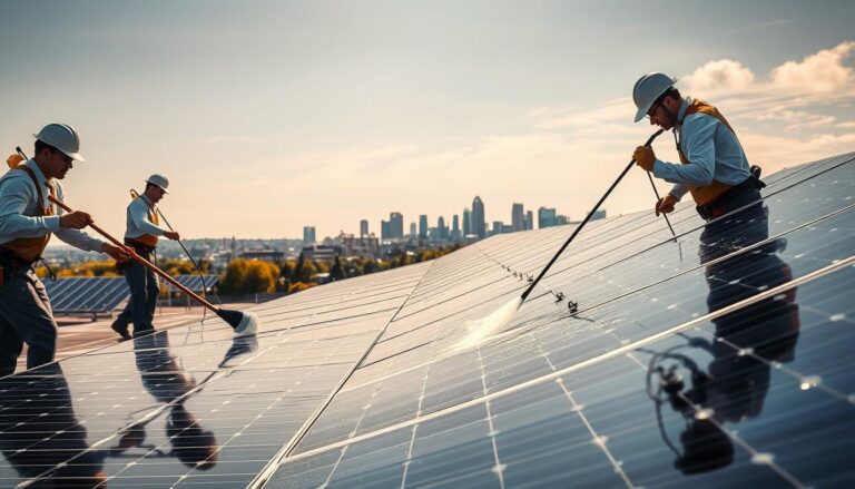 solar panel cleaning south bend in