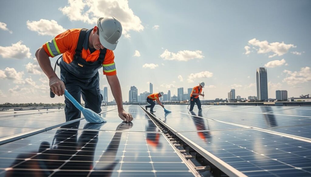 solar panel cleaning texas