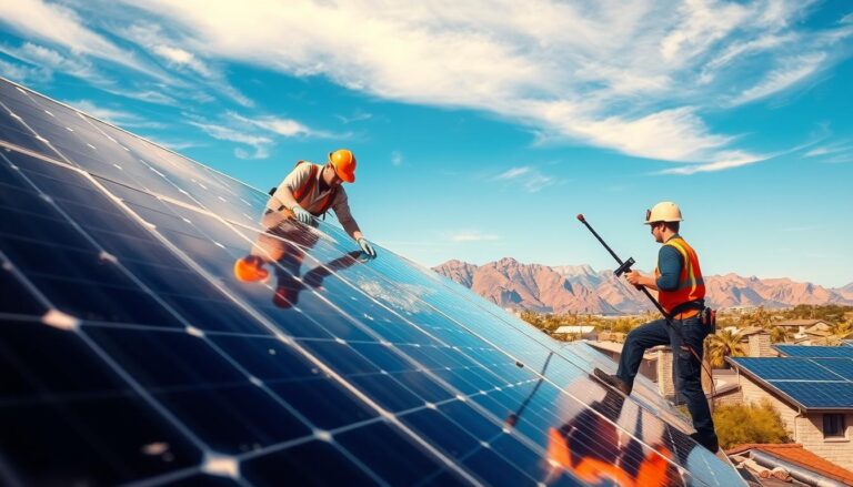 solar panel cleaning tucson az