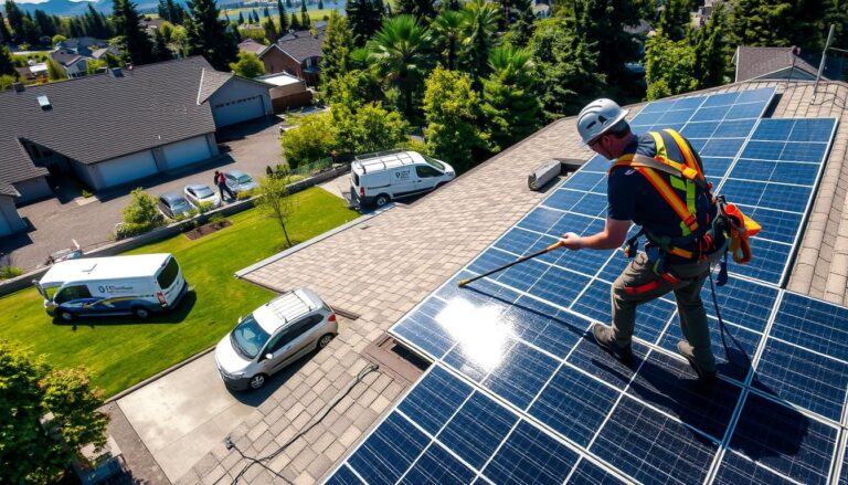 solar panel cleaning vancouver wa