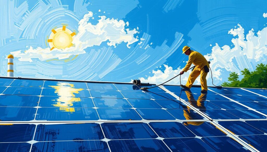 Get a quote for professional solar panel cleaning in Kenosha, WI