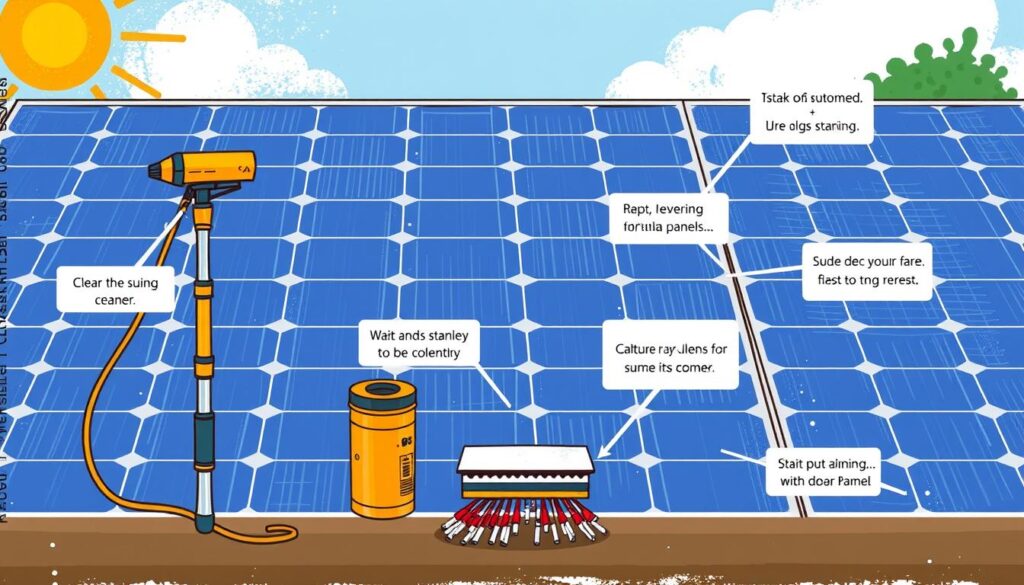 Image of Cajun Solar Cleaners equipment used for solar panel cleaning