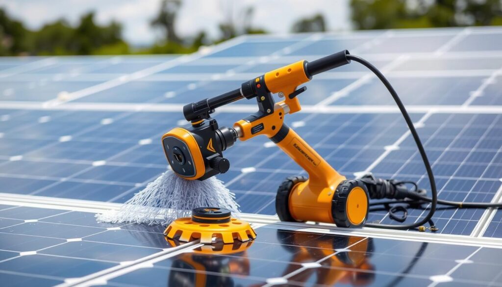 Image of Solar Technology Alabama's solar panel cleaning equipment