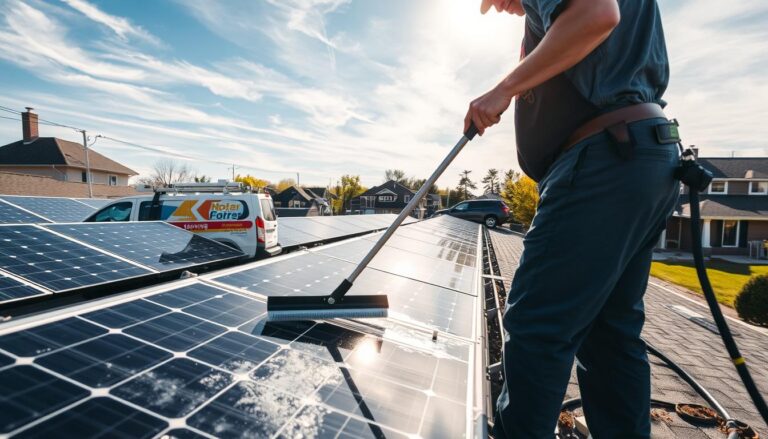 solar panel cleaning racine wi