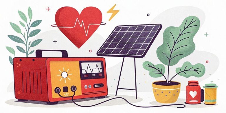 Solar Generators for Medical Equipment Backup